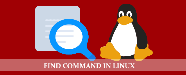 find command in linux